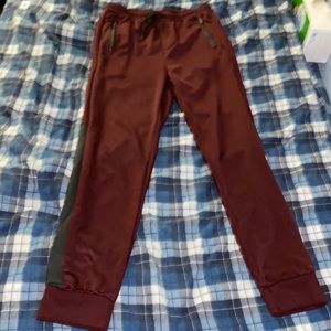 Hurley Maroon Pants / Extra Large Kids Size / New